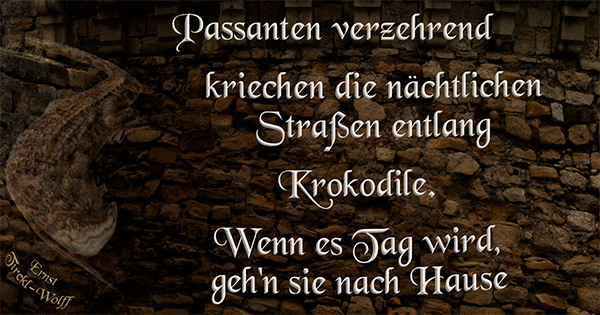 Naechtliche Krokodile